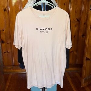 FREE Diamond Supply Co. Light Tan Men's Tee